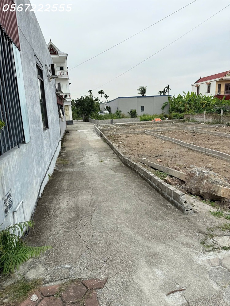 LÔ GÓC 63.8M² MẶT ĐƯỜNG TRUNG NGHĨA – NAM ĐỒ SƠN, ĐƯỜNG 12M – GIÁ CHỈ 1.6X TỶ  ZALO 0567 222 555