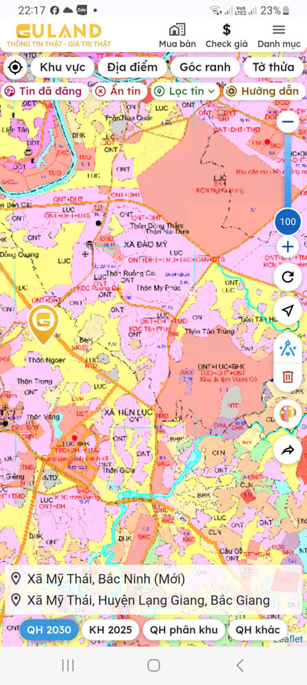 CHÍNH CHỦ BÁN NHANH LÔ ĐẤT ĐẤU GIÁ - XÃ TIÊN LỤC, LẠNG GIANG, BẮC GIANG