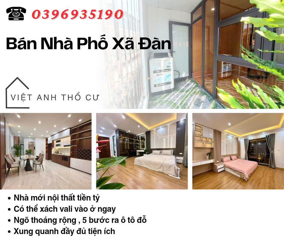 Bán nhà Phố Xã Đàn, 41m2, Sổ Đẹp, Nội Thất Tiền Tỷ,  Giá: 13.7 Tỷ, Lh: 0396935190