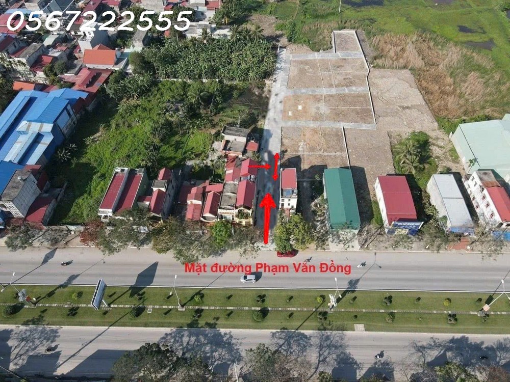 ĐẤT ĐẸP GẦN MẶT ĐƯỜNG PHẠM VĂN ĐỒNG – CHỢ QUÝ KIM, HỢP ĐỨC – ĐỒ SƠN  GIÁ CHỈ 2,2X TỶ  ZALO 0567 222