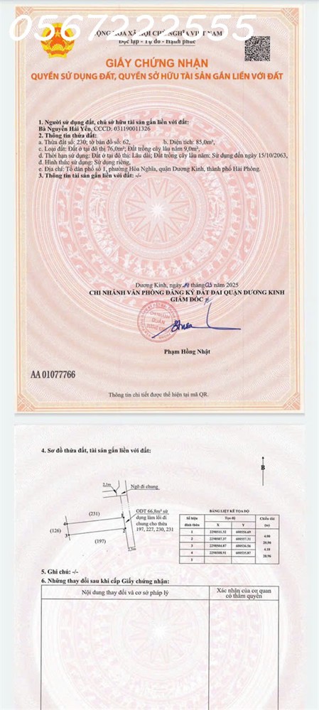 Đất hiếm trung tâm Hoà Nghĩa – sát Vinhomes, giá chỉ 1,7xx tỷ  ZALO 0567 222 555