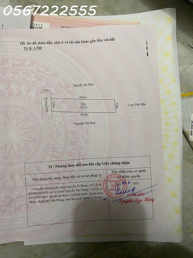 Đất mặt đường nhựa Cẩm La – trung tâm Thanh Sơn, giá chỉ 2,5xx tỷ  ZALO 0567 222 555