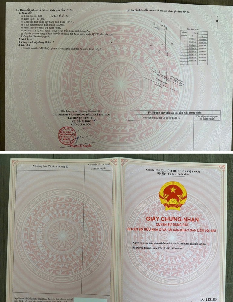 Chính Chủ BÁN NHÀ VƯỜN - VIEW SÔNG - Tại Xã Thạnh Hòa, Huyện Bến Lức, Tỉnh Long An