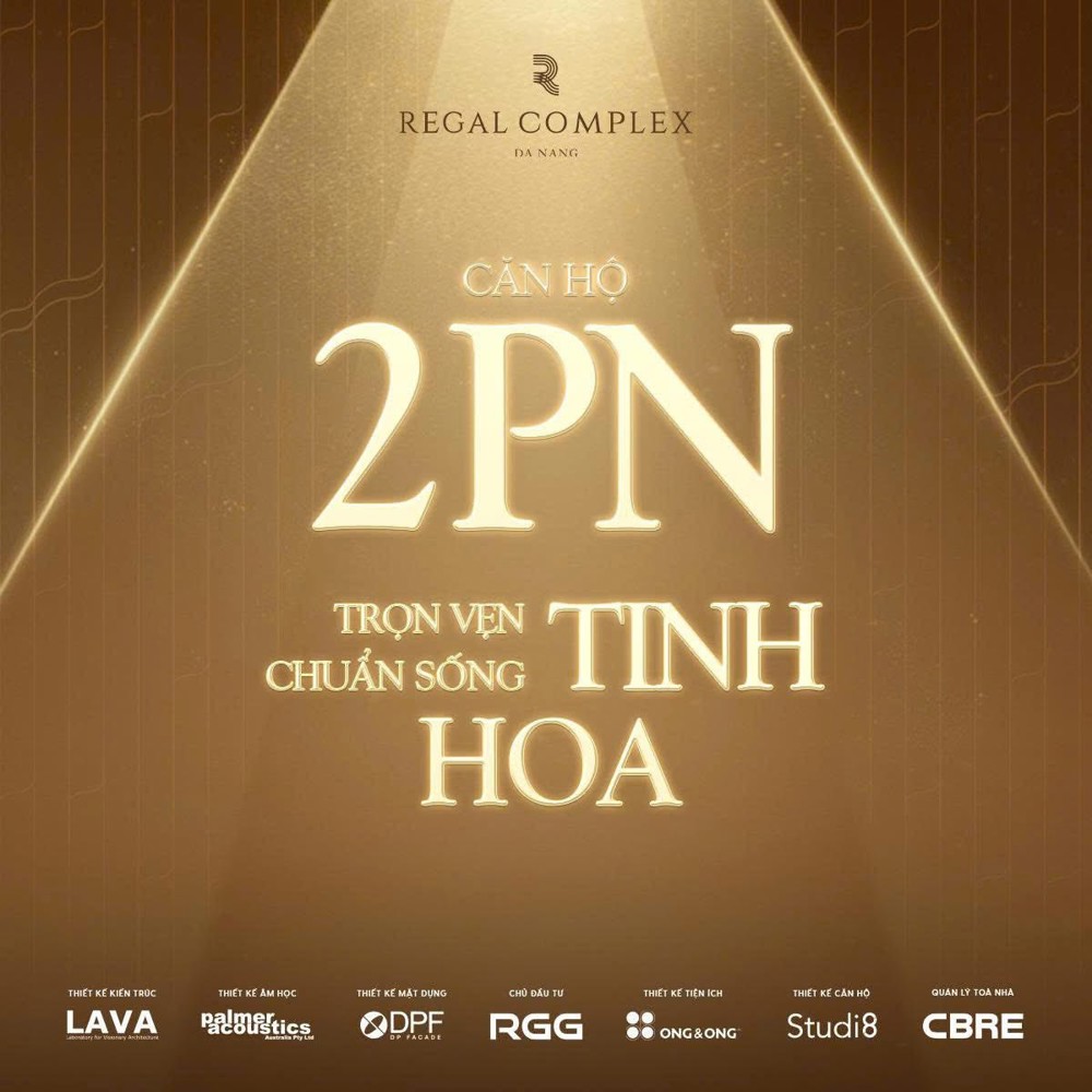 CĂN HỘ 2PN REGAL COMPLEX - TRỌN VẸN CHUẨN SỐNG TINH HOA