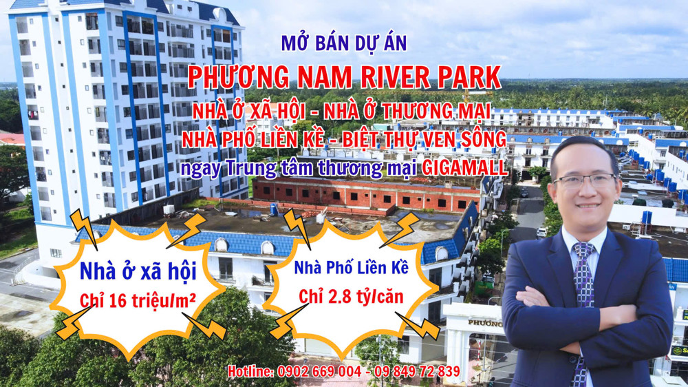 Bán Nhà Phố Liền Kề - Nhà Phố Thương Mại - Biệt Thự Ven Sông Tại Sơn Đông Thành Phố Bến Tre