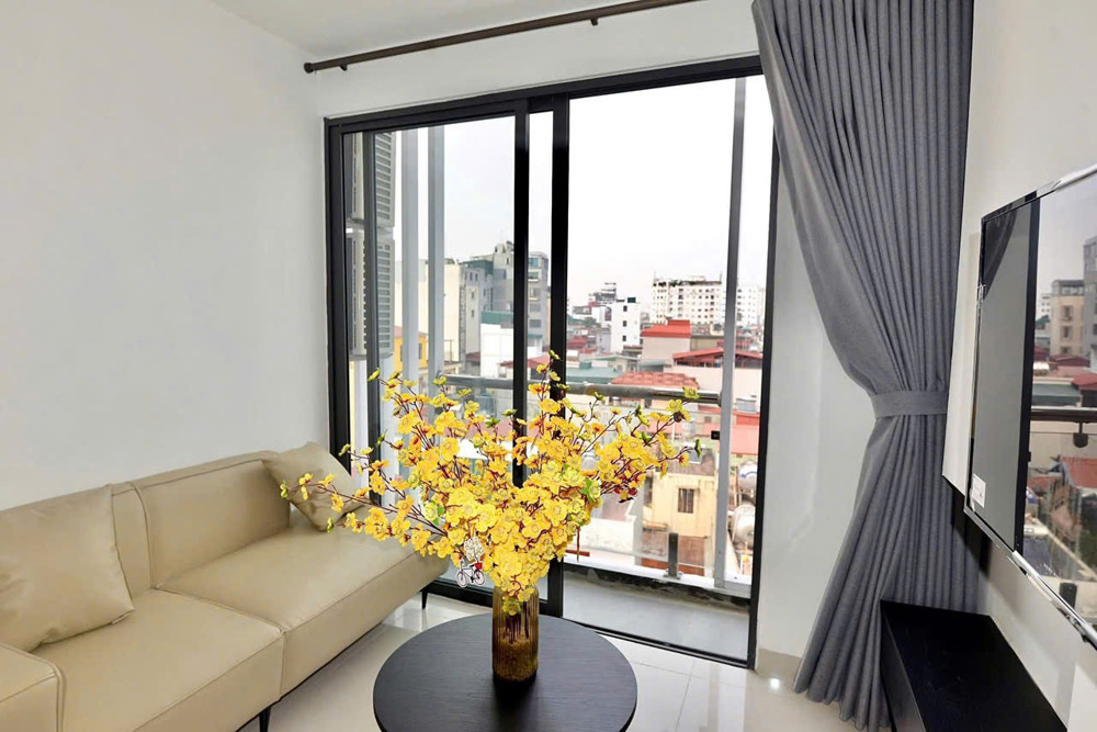 Bán toà nhà Hào Nam 115 m², 23,5 tỷ, 19 căn hộ cho thuê, 8 tầng thang máy, thu 150tr/tháng