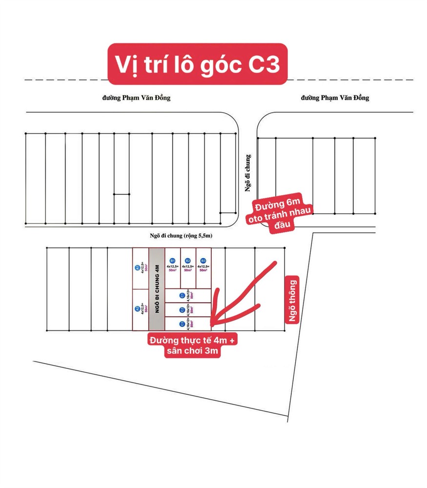 Lô góc hiếm – giá 1.3xx tỷ – tuyến 2/353 Trung Nghĩa  ZALO 0567 222 555