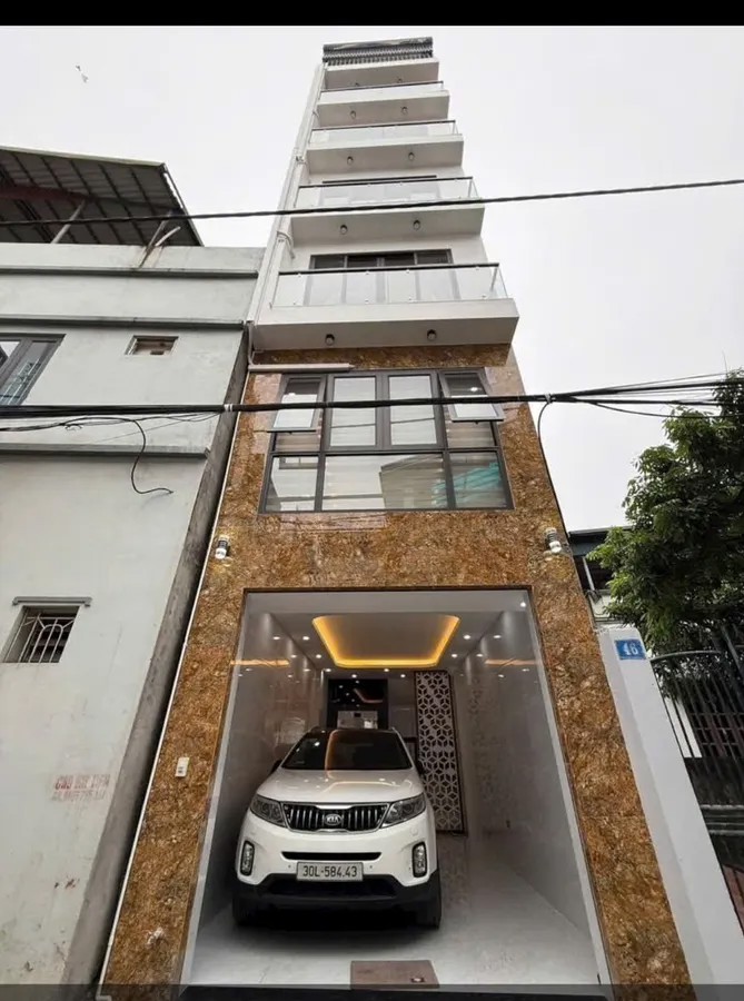 NHÀ MỚI 6 TẦNG Ô TÔ ĐỖ CỬA Phố Nguyễn Văn Linh 35m2 mặt tiền 3.7m 12.8 tỷ Long Biên