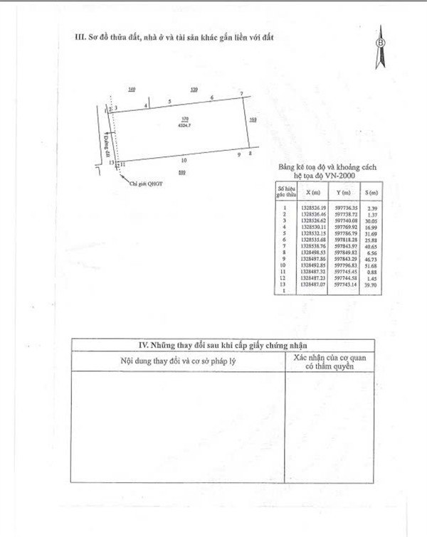 Bán Đất 4324m2 MẶT TIỀN Đường số 4 Cam Thành Bắc, Cam Lâm, Khánh Hòa (chỉ 5 triệu/m²)