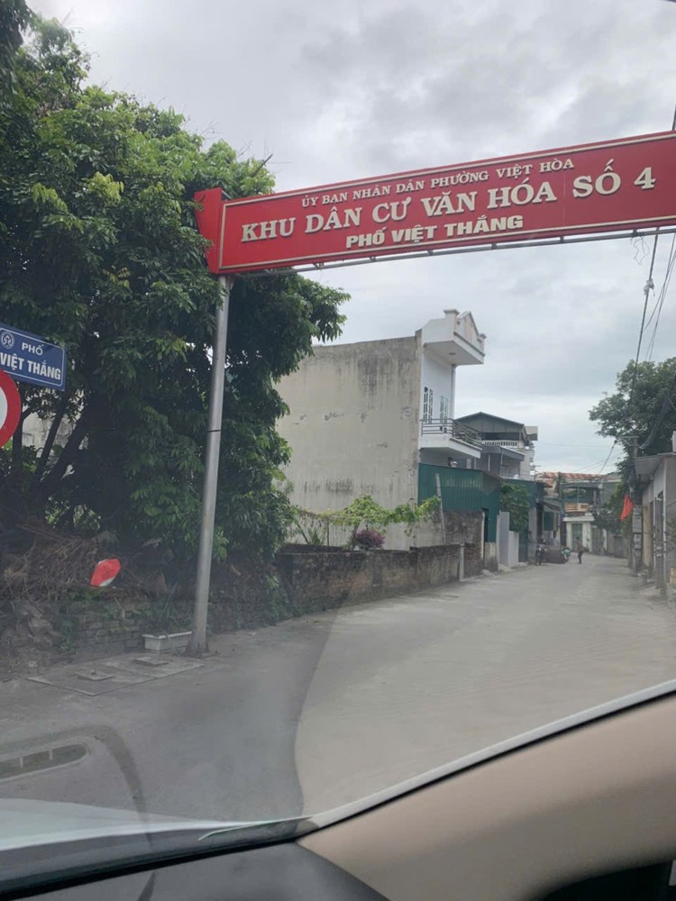 BÁN GẤP Lô Đất Mặt Tiền - Khu 4 Phố Việt Thắng, Phường Việt Hoà, TP Hải Dương