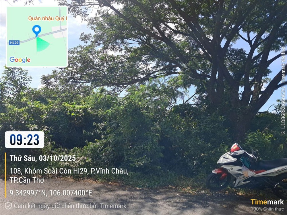 Chính CHủ CẦN BÁN 2 LÔ ĐẤT  Tại Phường 1 & 2, Thị Xã Vĩnh Châu, Sóc Trăng