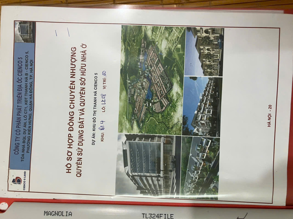 BÁN ĐẤT DỰ ÁN THANH HÀ, HÀ NỘI