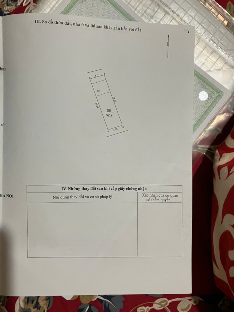 BÁN ĐẤT DỰ ÁN THANH HÀ, HÀ NỘI