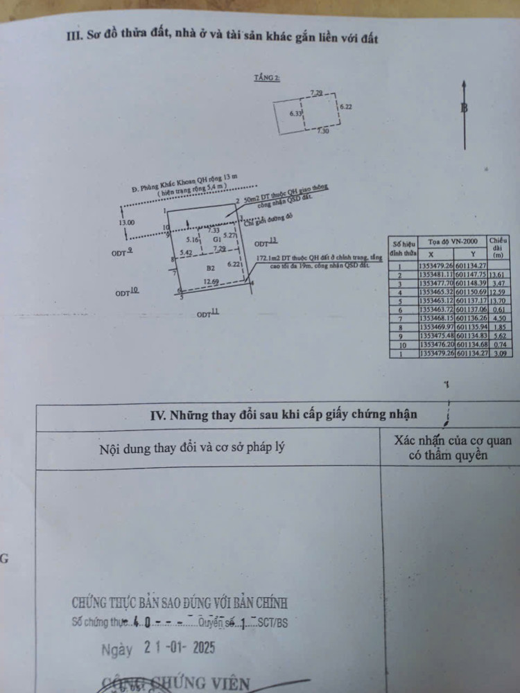 Bán Nhà Mặt Tiền Phùng Khắc Khoan-Nha Trang
-DT: 222m2 ngang 13,6m
-Hướng Tây Bắc
-Đường hiện