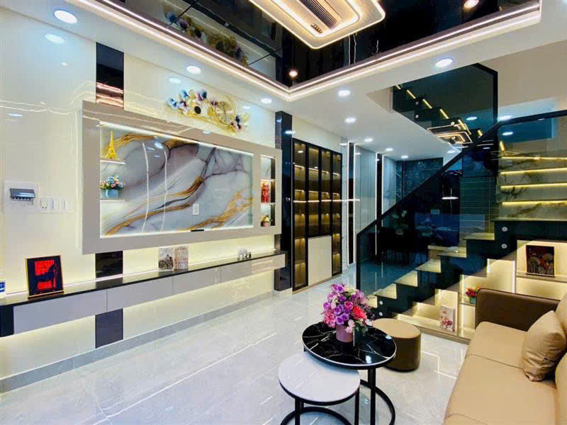 NHÀ MỚI Ở NGAY- KO QH - HẺM 3M - GẦN MẶT TIỀN - GẦN CÔNG VIÊN GÒ VẤP  - KHU DÂN TRÍ - 3 TẦNG MỚI 