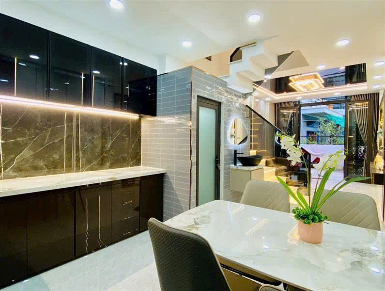 NHÀ MỚI Ở NGAY- KO QH - HẺM 3M - GẦN MẶT TIỀN - GẦN CÔNG VIÊN GÒ VẤP  - KHU DÂN TRÍ - 3 TẦNG MỚI 