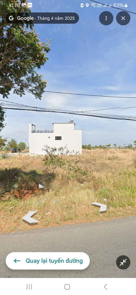 chủ có 1 lô mặt tiền trục chính xuống Long Hải