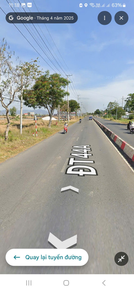 chủ có 1 lô mặt tiền trục chính xuống Long Hải