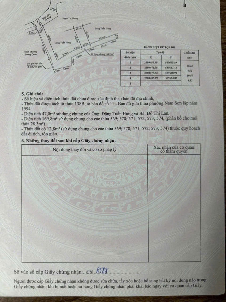 CHỈ 800TR/LÔ - BÁN NHANH 6 LÔ ĐẤT ĐẸP - LƯƠNG QUÁN, AN DƯƠNG, HẢI PHÒNG
