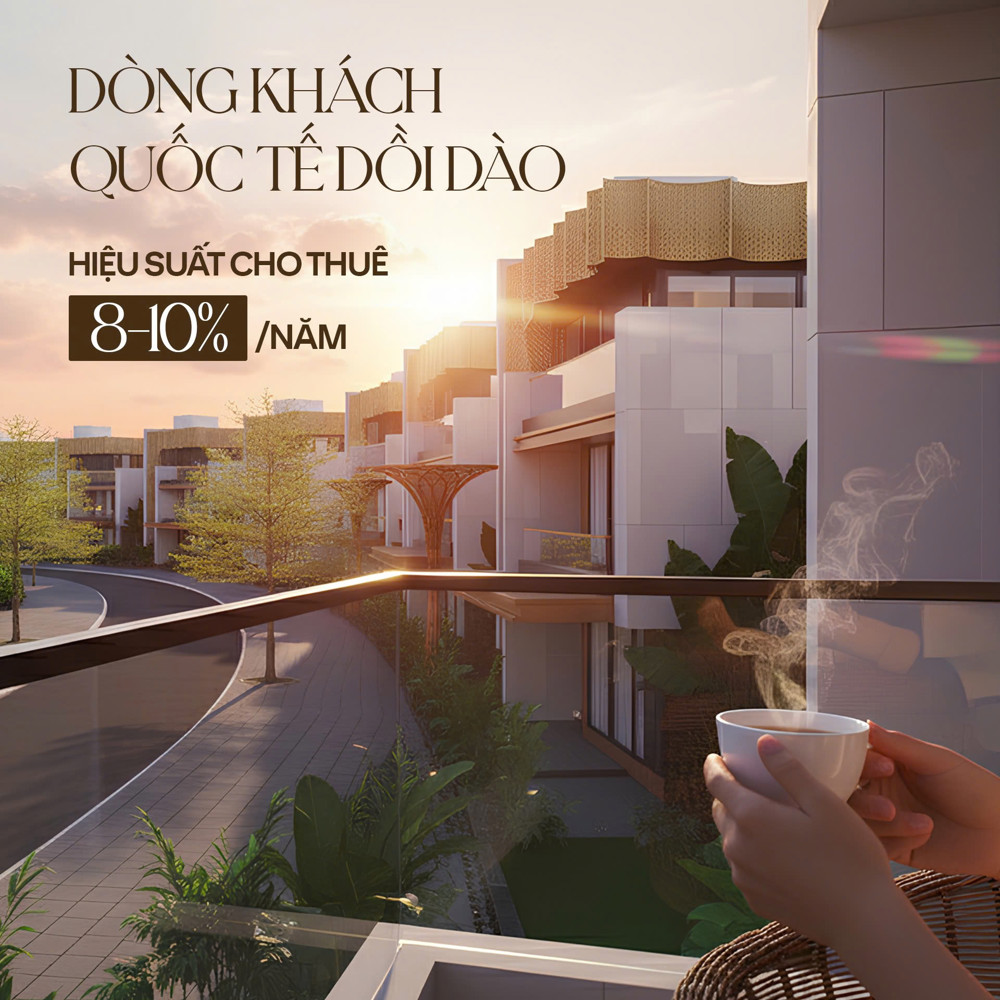 22 dinh thự độc bản The Palace Đà Nẵng. Hiện tại chỉ còn 5 căn dành cho giới Tinh Hoa