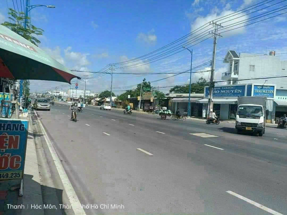 SIÊU PHẨM ĐẤT SHR A4 (10x49) MẶT TIỀN PHAN VĂN HỚN, BÀ ĐIỂM, HÓC MÔN