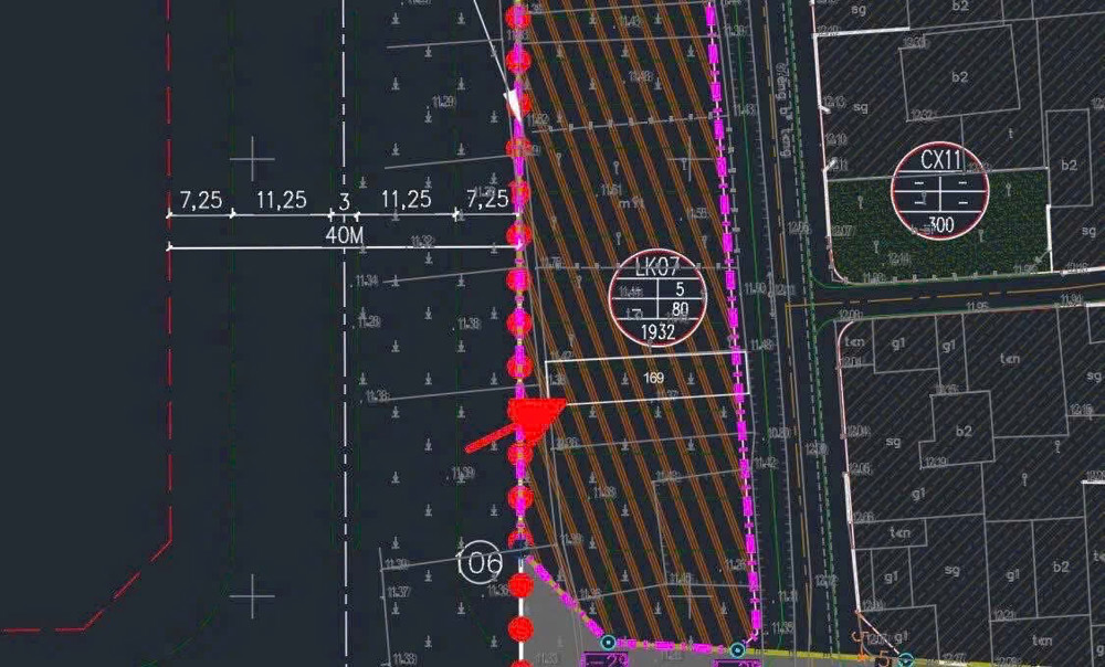 Bán đất đấu giá X9 Cán Khê- Nguyên Khê Đông Anh : mặt đường quy hoạch 40m