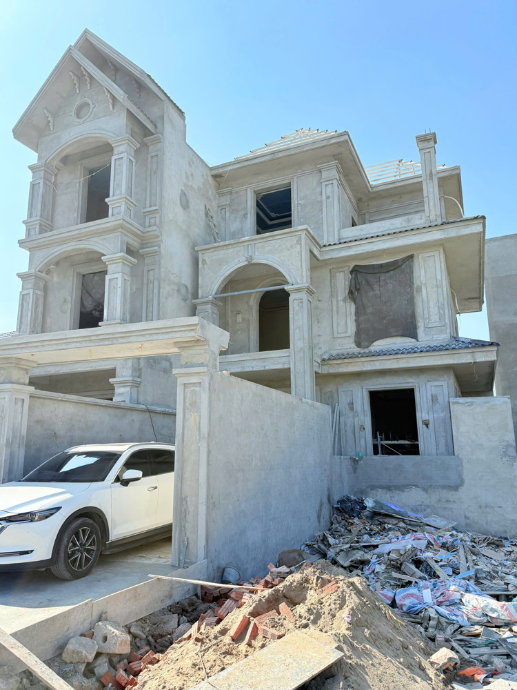 Nhà Mẫu Biệt Thự 3 tầng - FULL nội thất - 100m2  - Tại Đồng Quang - An Dương - Hải Phòng