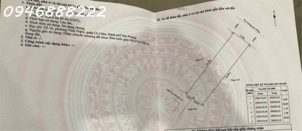 Lô đất đẹp nhất Thiên Lôi -  AEON MALL Lê Chân - Hải Phòng