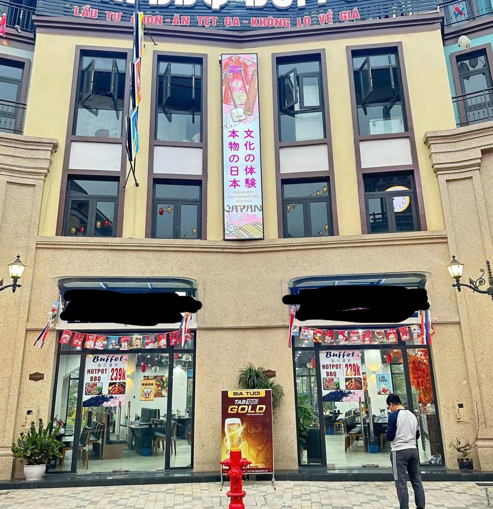 SANG NHƯỢNG QUÁN BBQ – MẶT BẰNG ĐẸP NHẤT KHU VỰC VINHOMES OCEAN PARK 2 - VĂN GIANG, HƯNG YÊN