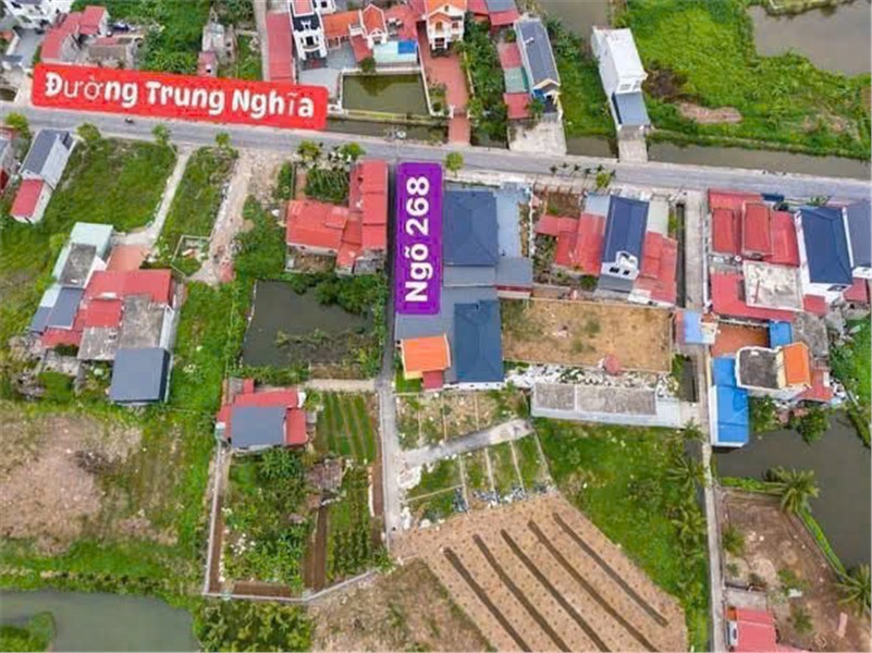 Lô góc tuyến 2 Trung Nghĩa – Giá hiếm chỉ hơn 7xx triệu – ZALO 0567 222 555