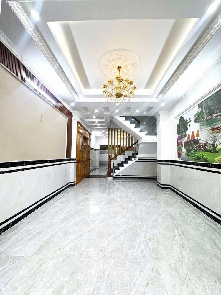 NHÀ 4 TẦNG BTCT MÁI THÁI 75M², GẦN CHỢ THIẾC. HẺM XE HƠI LÊ VĂN KHƯƠNG Q.12