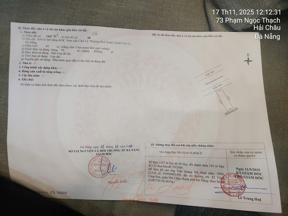 Chủ cần tiền ra nhanh.
Đường 10,5m. Võ Văn Ngân giá 5,950 tỷ- hoà xuân
Lh: 0843.222222 chính chủ