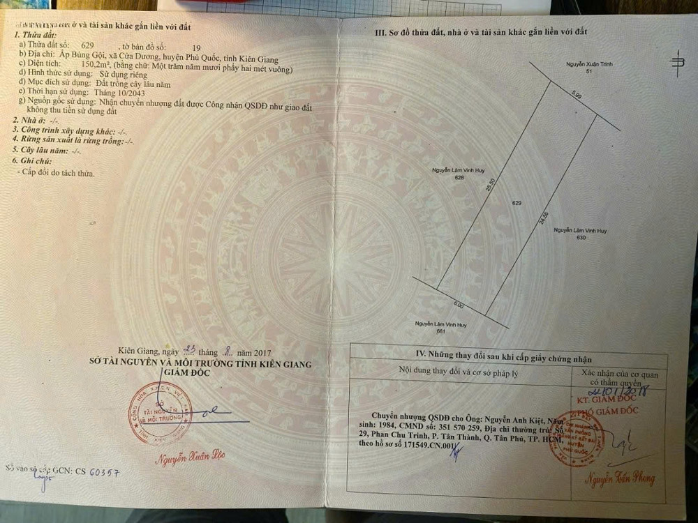 BÁN ĐẤT ĐẸP PHÚ QUỐC – VỊ TRÍ TIỀM NĂNG – PHÁP LÝ RÕ RÀNG – GIÁ TỐT CHỈ 2 TỶ