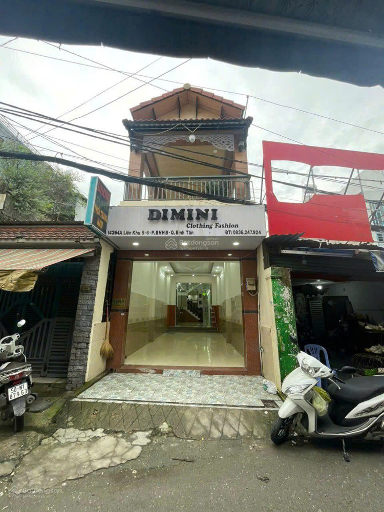 Bán NR 2PN, 3WC, 98m2 tại Liên Khu 5-6, Bình Hưng Hòa B, Bình Tân, giá siêu hời 6,29 tỷ