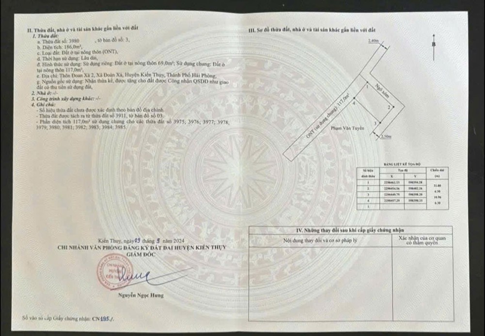 Lô đất giá hiếm – 3 mặt thoáng – đầu tư tăng trưởng mạnh  Giá 1.1xx tỷ  ZALO 0567 222 555