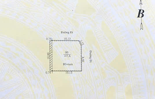 BÁN CĂN LÔ GÓC – KĐT ĐẠI KIM NGUYỄN CẢNH DỊ - DT 108M2. MT 10M.PHÂN LÔ VỈA HÈ 2 Ô TÔ TRÁNH