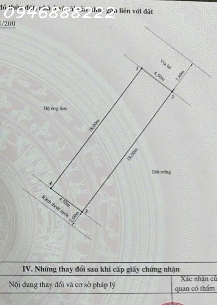 Lô đất siêu đẹp mặt đường Trại Lẻ - Vị trí đẹp kinh doanh tốt