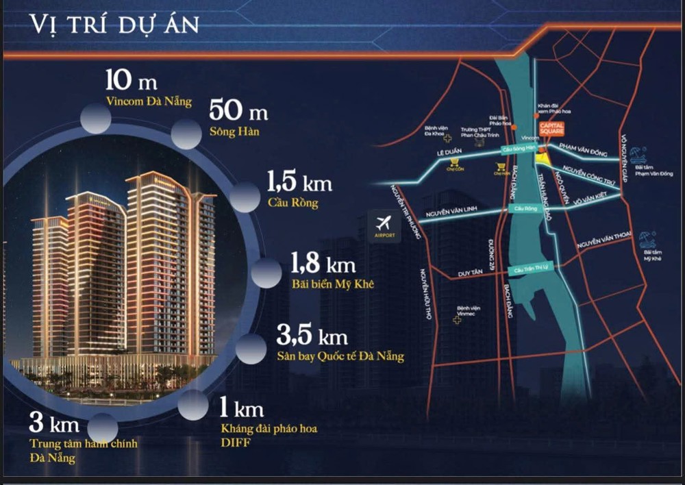 Căn góc 3PN T11  C6-1106 Capital Square 104,28m²  ~80,6tr/m²  2 mặt thoáng Đông–Nam  Giá từ 8,4 tỷ