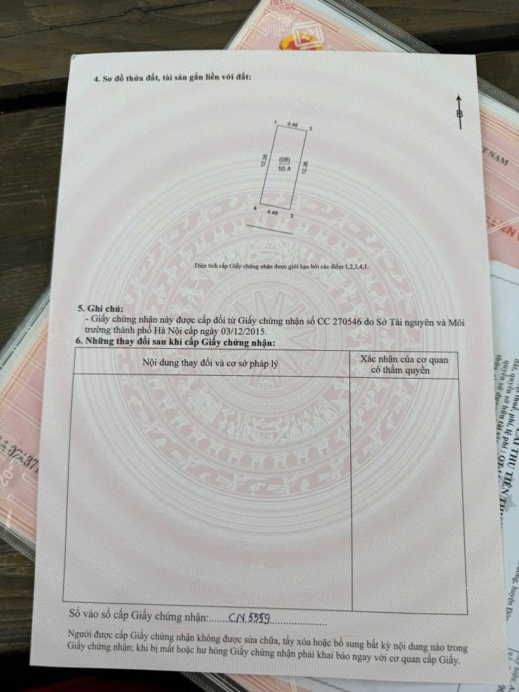 55,4m khu Z153 - TRUNG TÂM ĐÔNG ANH