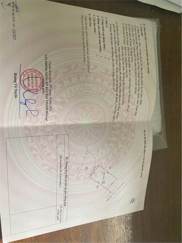 HOT HOT - CẦN BÁN LÔ ĐẤT VỊ TRÍ ĐẸP  TẠI Xã Cẩm Thành, Huyện Cẩm Thủy, Tỉnh Thanh Hóa