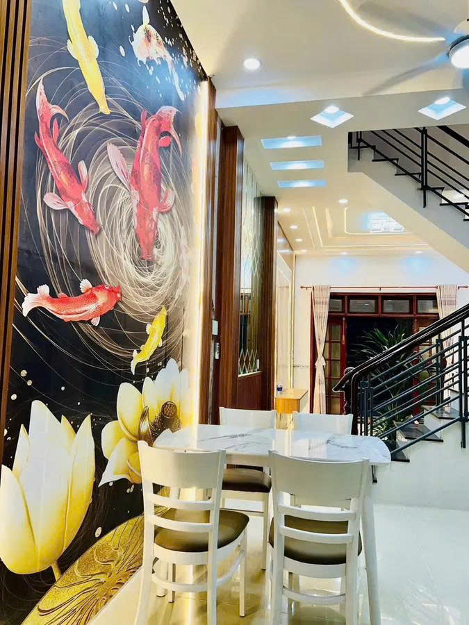 NHÀ MỚI  – 3 TẦNG – DT 4 X 14M  – HẺM XE HƠI –  BÌNH TÂN – GẰN NGÃ TƯ BỐN XÃ  – NHỈNH 5 TỶ