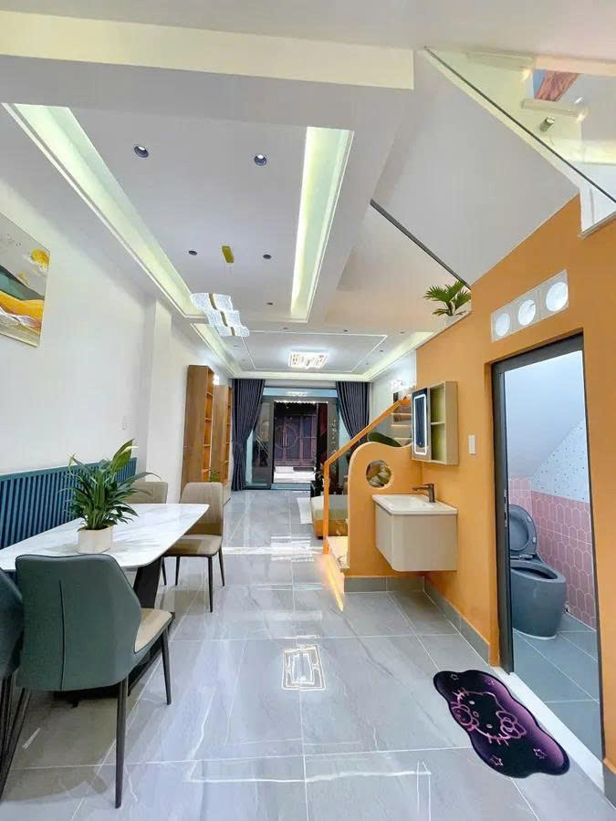 NHÀ MỚI 2 TẦNG - DT 56M2 - XE HƠI NGỦ TRONG NHÀ - SÁT AEON TÂN PHÚ - NHỈNH 5TỶ