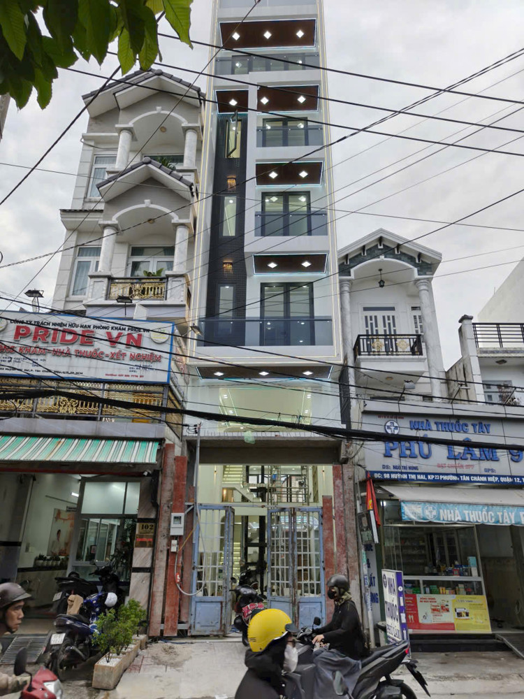 NHÀ PHỐ MẶT TIỀN KD SIÊU ĐẸP ĐƯỜNG HUỲNH THỊ HAI, TRUNG MỸ TÂY, Q12 – GIÁ 12,5 TỶ