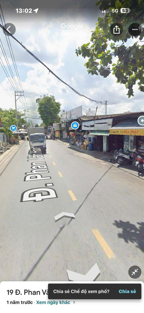 ĐẤT (5x25) MẶT ĐƯỜNG PHAN VĂN HỚN, XUÂN THỚI THƯỢNG, HÓC MÔN 
GIÁ CHỈ 6.3 TỶ