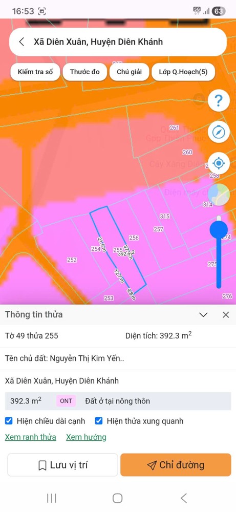 ĐẤT CHÍNH CHỦ - Cần Bán Tại Xã Diên Xuân, Diên Khánh, Khánh Hòa