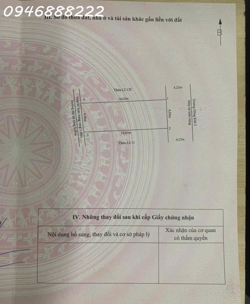 Bán đất mặt đường Lê Quang Đạo ( Đông Khê 2 ) - Vị trí cực đẹp - Siêu hiếm