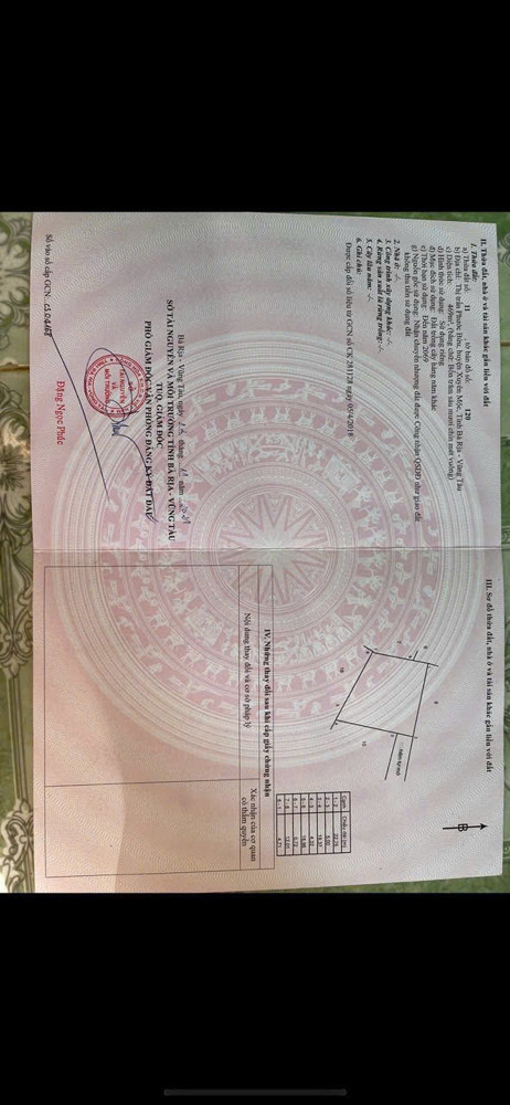 Bán 3 lô đất tổng 1600m có 2 nhà cấp 4 200 thổ cư ở khu phố Xóm Rẫy - Thị Trấn Phước Bửu