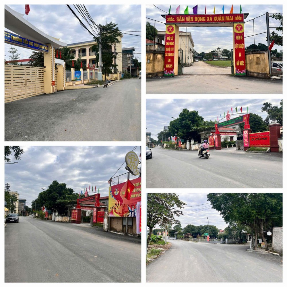 ĐẤT ĐẸP - ĐẦU TƯ SINH LỜI - CẦN BÁN LÔ GÓC 2 MẶT TIỀN ĐẸP Thôn Trí Thuỷ, Xã Xuân Mai, Hà Nội