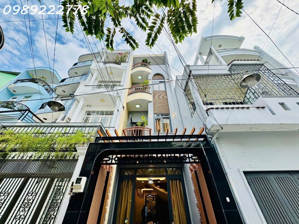 BÁN NHÁ LÊ VĂN SỸ -P 1 - MỚI ĐẸP 100/100 – DT 61M2- 4TẦNG 5PN- THANG MÁY – NỘI THẤT CAO CẤP – KHU