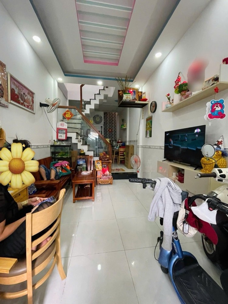 Bình Tân Giáp Tân Phú – Hẻm Ô Tô Taxi 4C– 3Tầng BTCT Mới – Sổ Đẹp